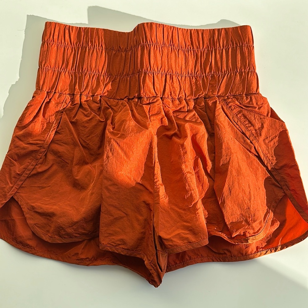 High waisted running shorts